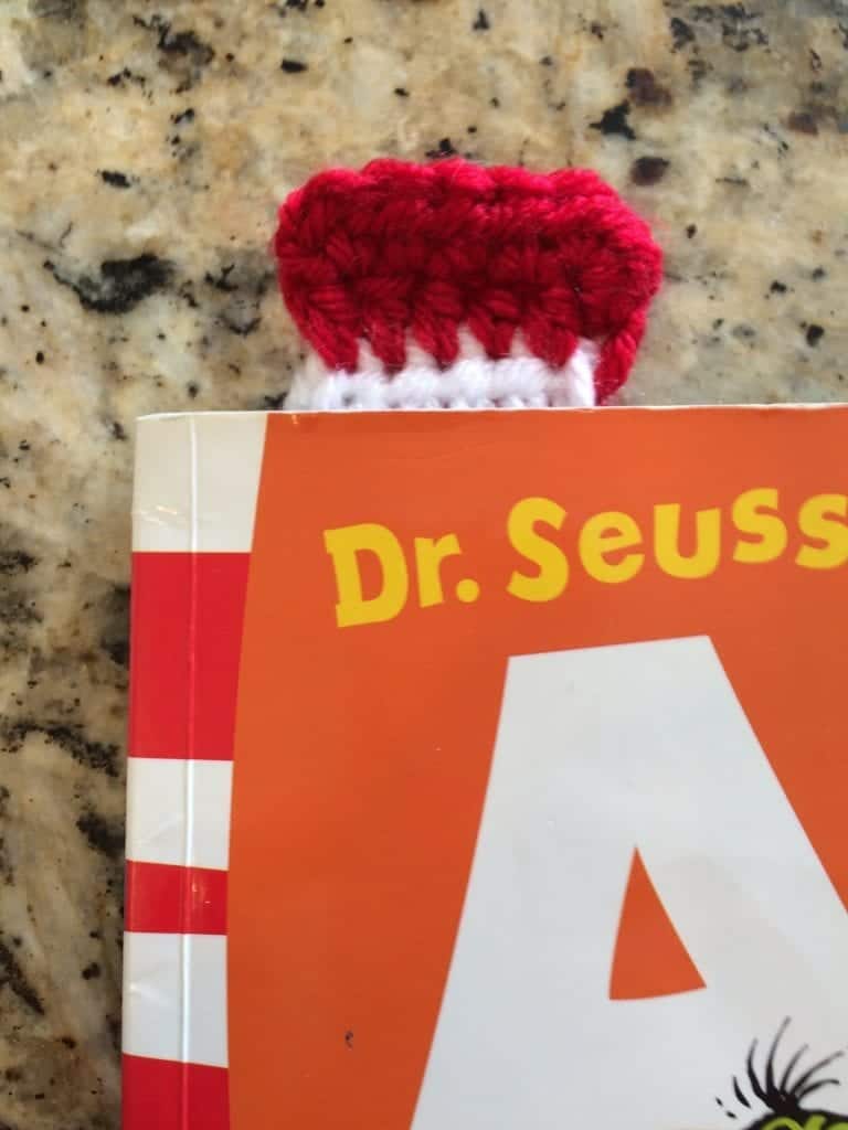 Dr. Seuss inspired bookmark