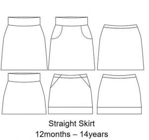 straight skirt