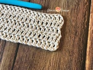 picture of standing stitch swatch