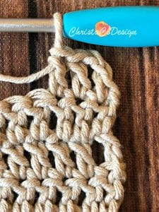 picture of gaping with no standing stitch