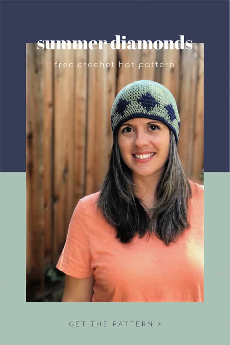 Crochet Chemo Hat Pattern Women's Summer Hat - ChristaCoDesign