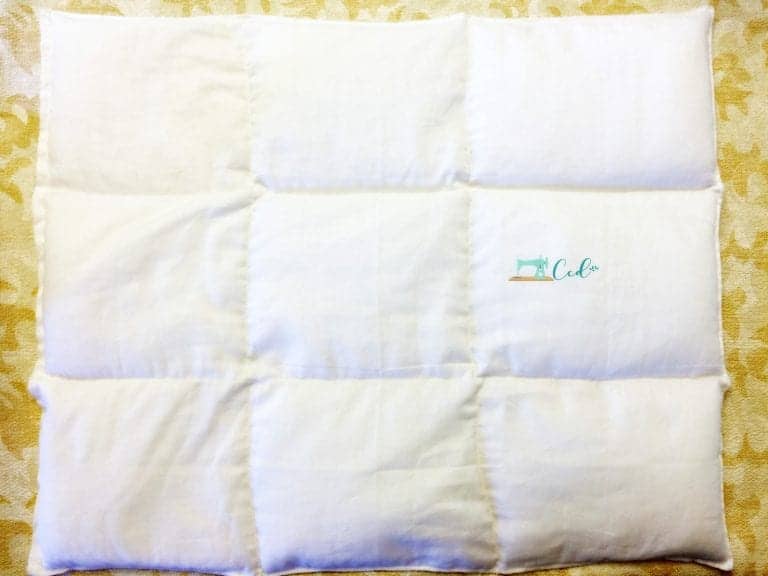Easy DIY Weighted Lap Pad Sewing Tutorial