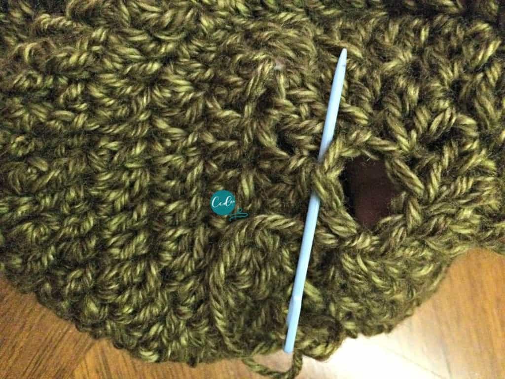 textured slouchy hat