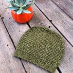 textured slouchy hat