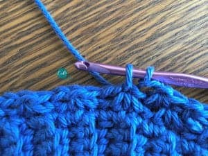 single crochet cluster