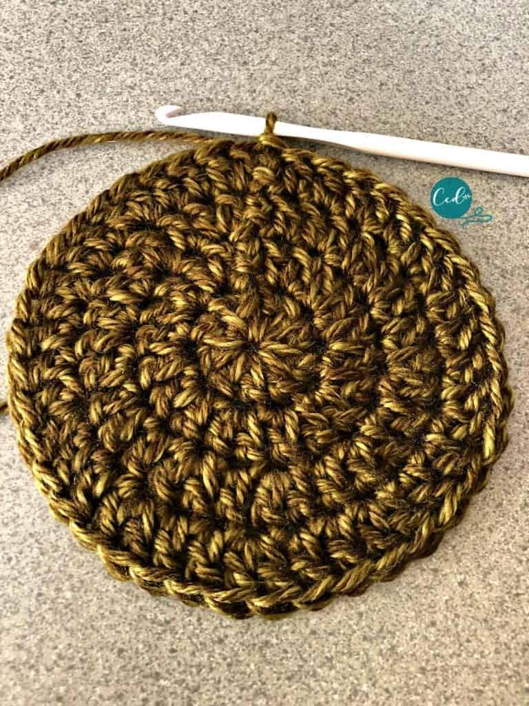 textured beanie free crochet