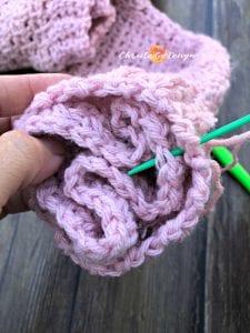 fit cuff over sleeve