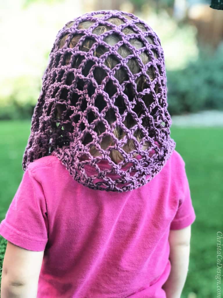 Free Summer Infinity Scarf Crochet Pattern For Beginners - ChristaCoDesign