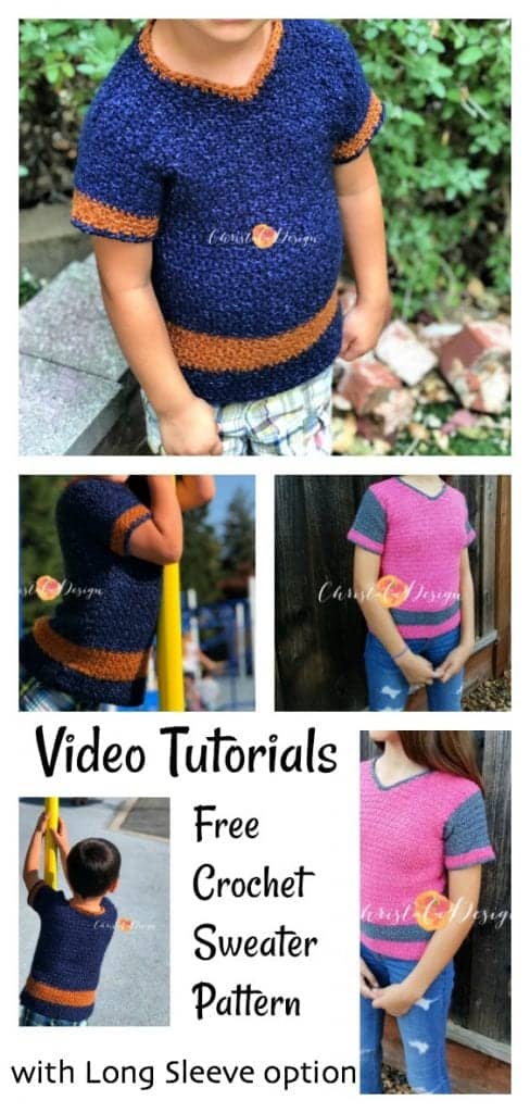 crochet sweater