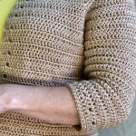 3/4 sleeve top down cardigan.