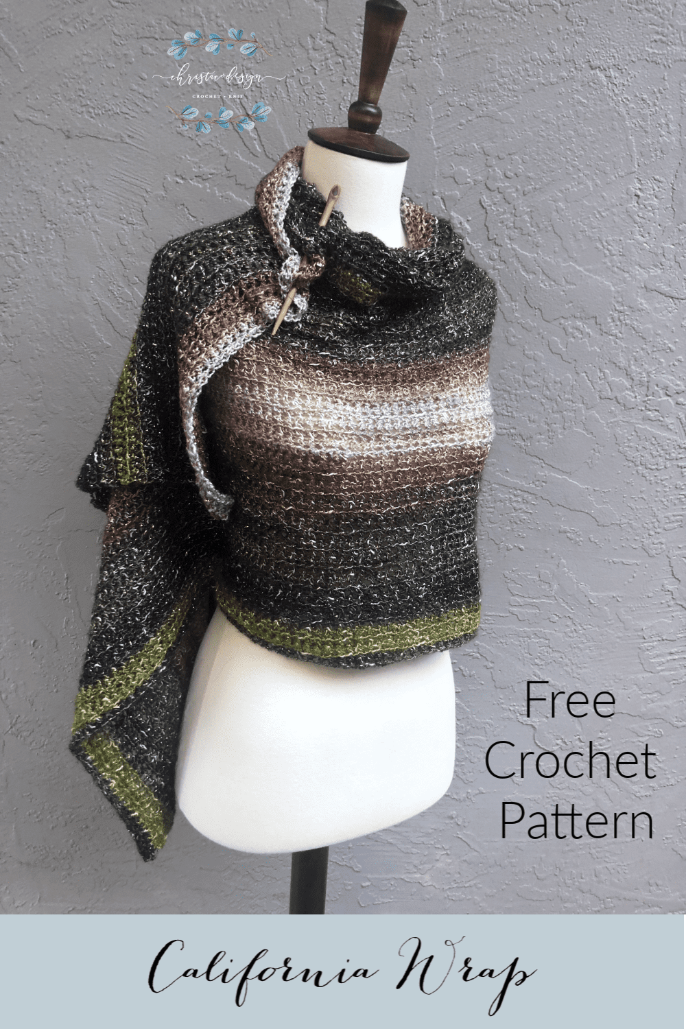 picture of pin image free crochet wrap pattern