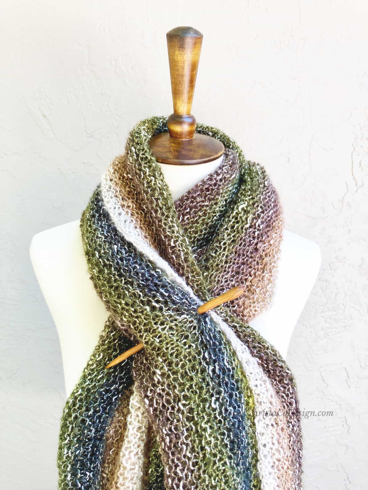 How Long Does It Take To Knit A Scarf - ChristaCoDesign