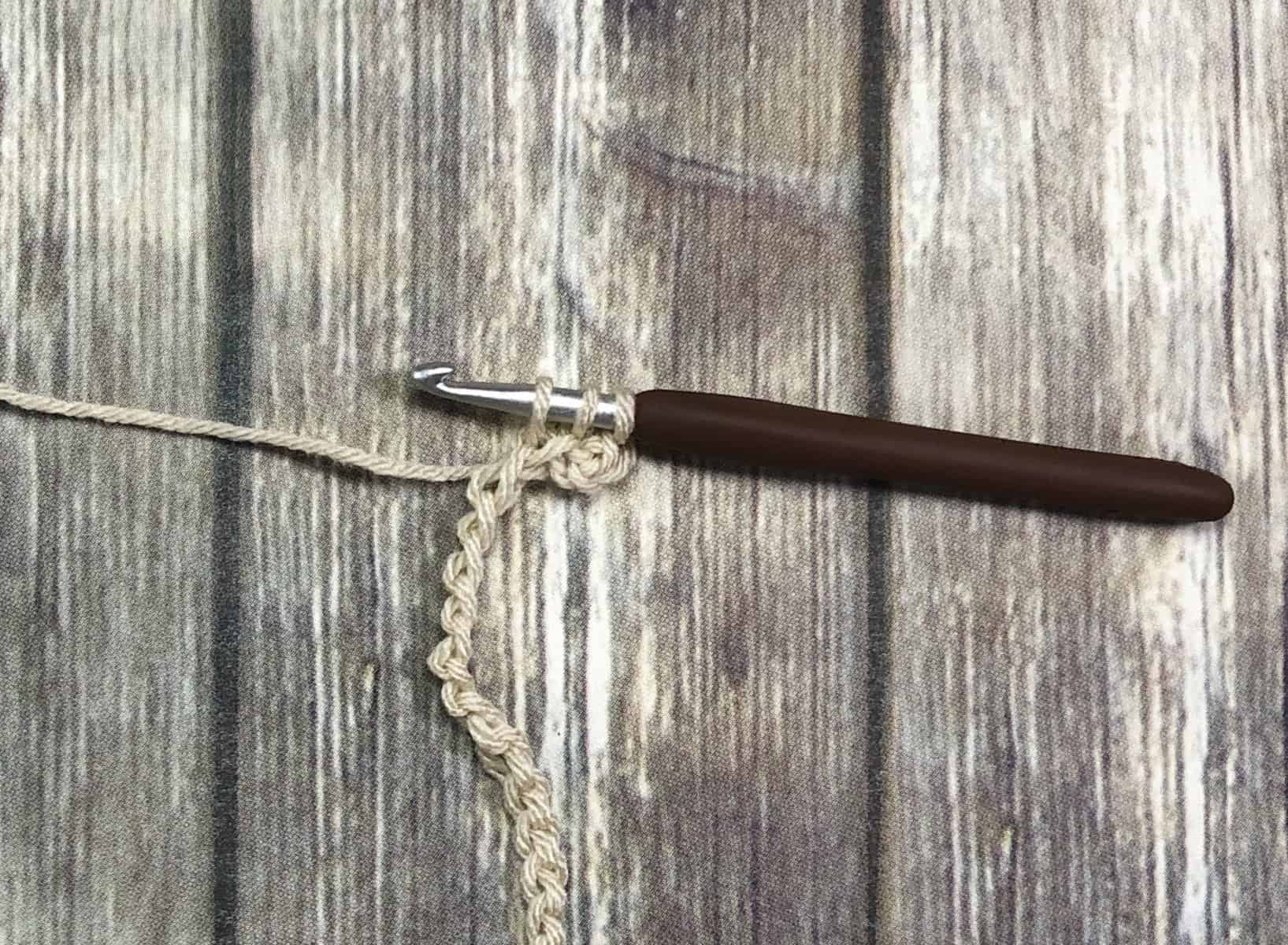 picture of trinity stitch tutorial 3 loops on hook
