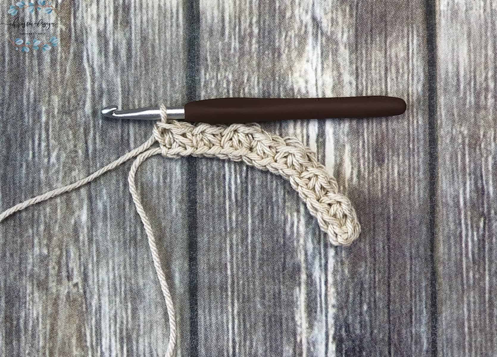 picture of last single crochet