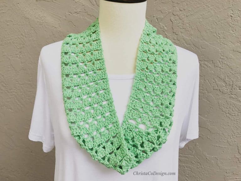 How to Crochet a Cowl for Spring (and Summer) the Trina Cowl