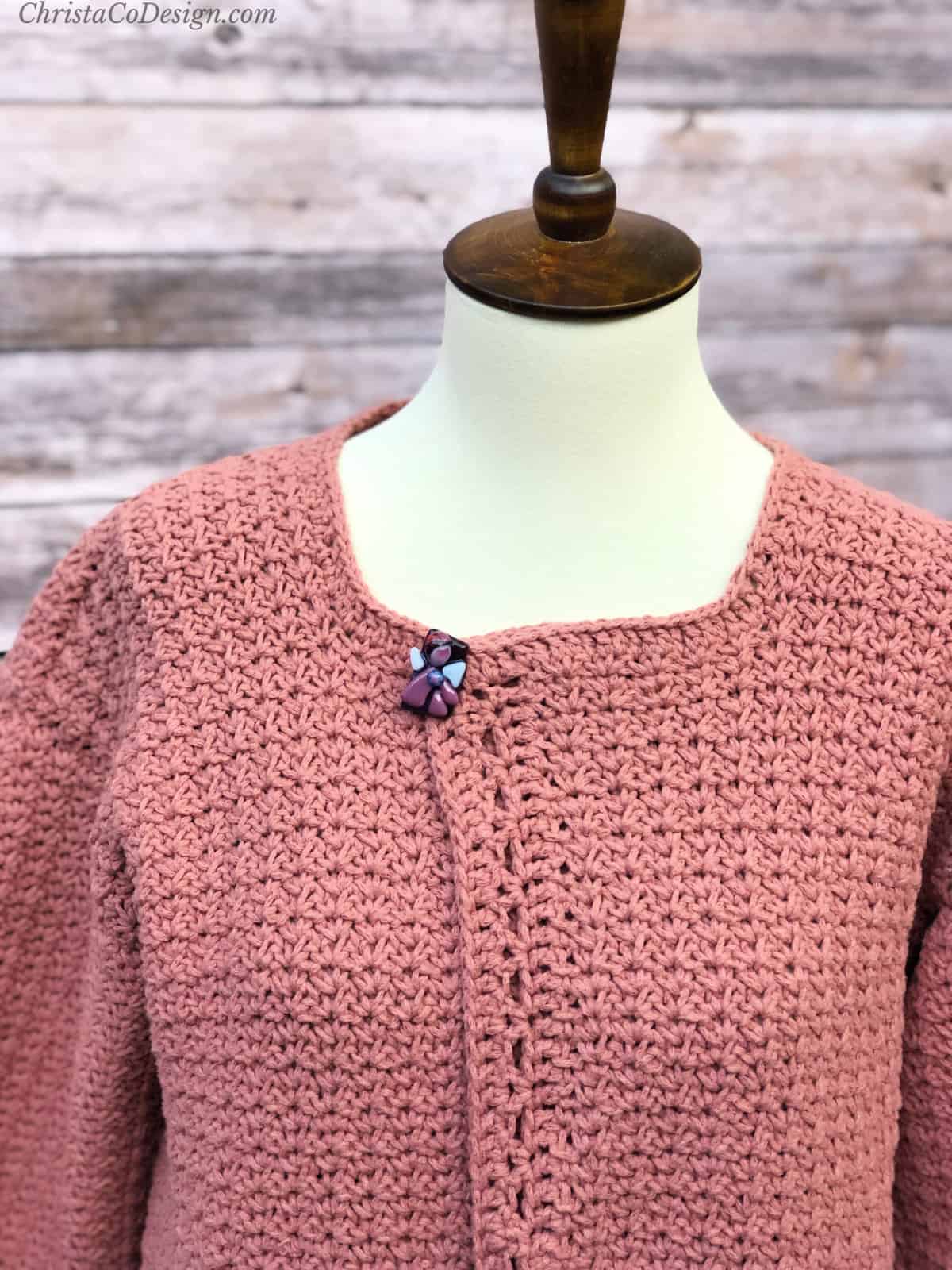 The Positano Crochet Cardigan a Free Pattern with Pockets!