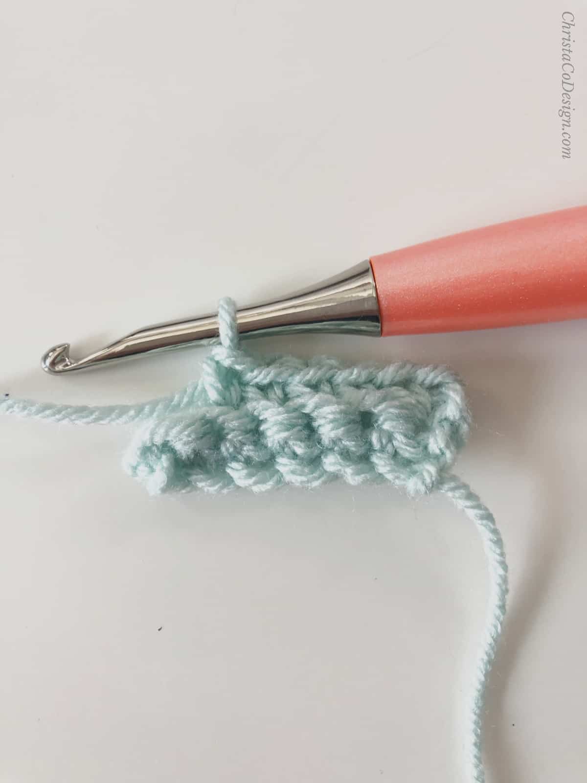 picture of ribbing crochet beanie