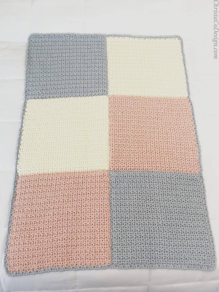 picture of chunky crochet blanket pattern free