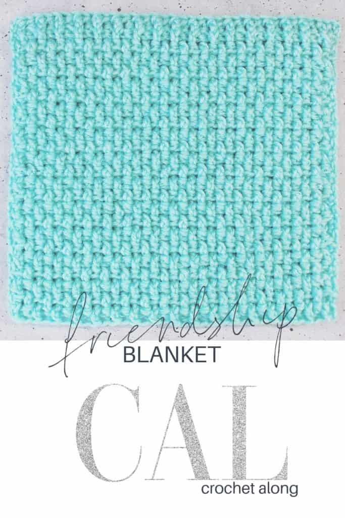 Blue square for blanket cal.