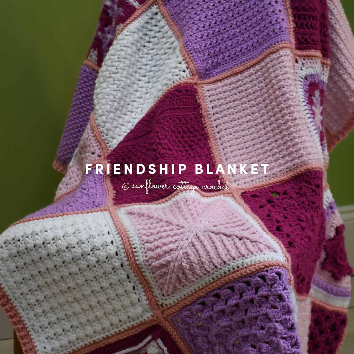 Friendship Blanket Crochet Along {CAL}