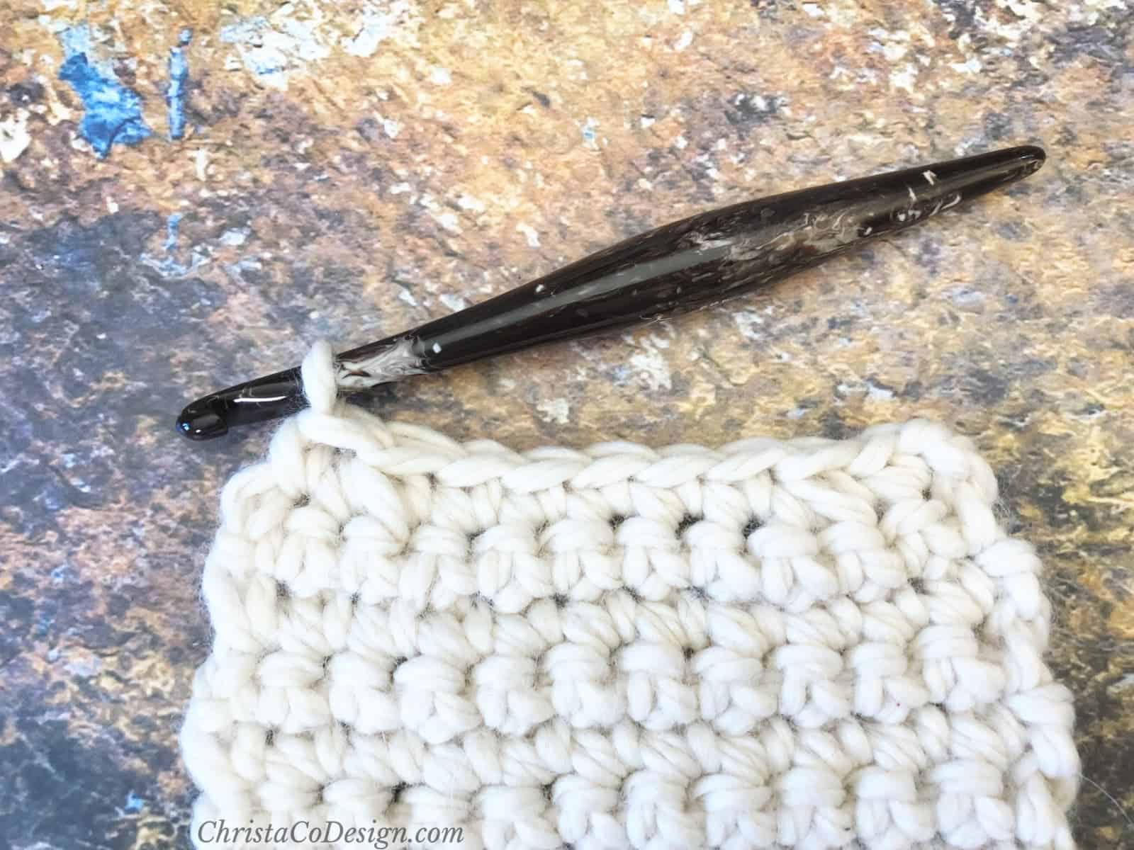 Single Crochet Two Together  (sc2tog) Tutorial + Video