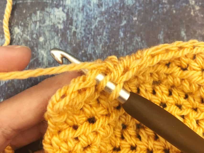 How to Decrease Half Double Crochet hdc2tog Tutorial - ChristaCoDesign