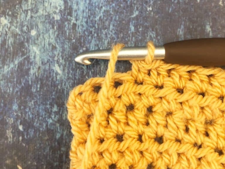 How to Decrease Half Double Crochet hdc2tog Tutorial - ChristaCoDesign
