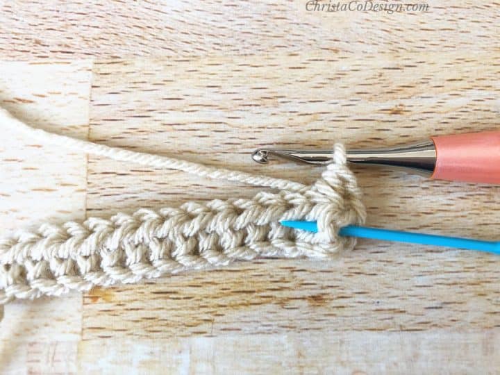Front Post Half Double Crochet Stitch Tutorial - ChristaCoDesign