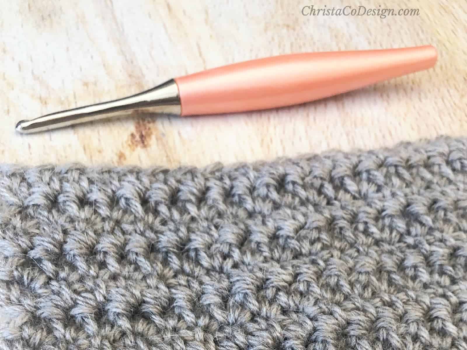 How to Crochet Extended Single Crochet Tutorial