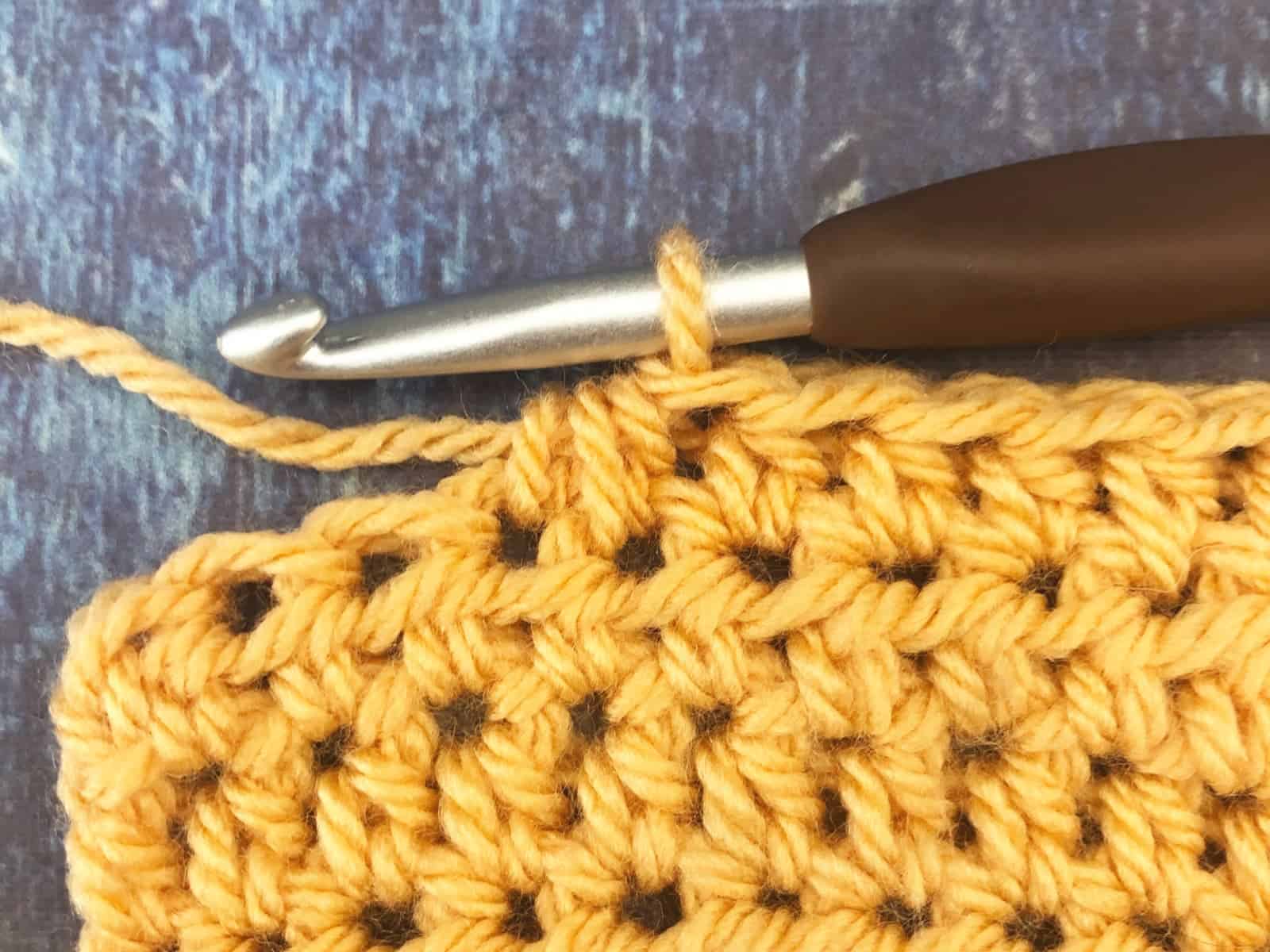 How to Half Double Crochet Two Together hdc2tog Tutorial