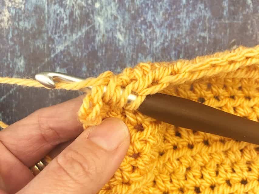 How to Decrease Half Double Crochet hdc2tog Tutorial - ChristaCoDesign