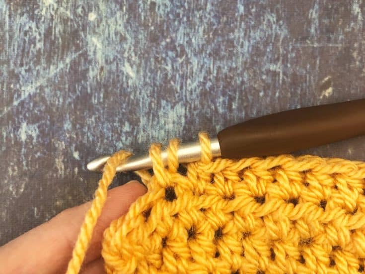 How to Decrease Half Double Crochet hdc2tog Tutorial - ChristaCoDesign