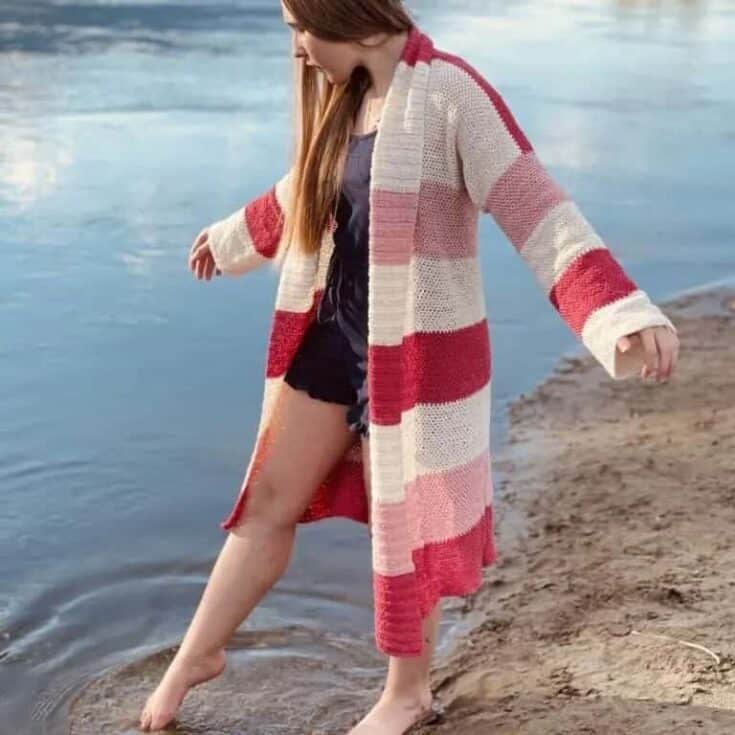 Image for Lyndie Striped Cardigan

