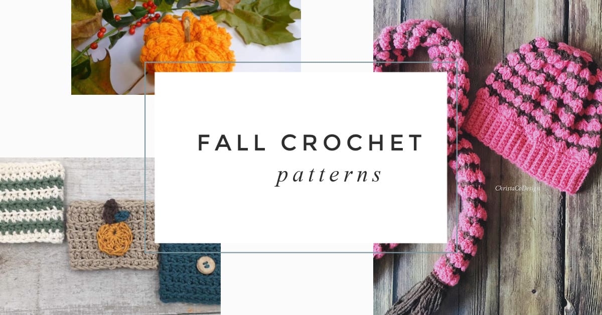 31+ Free Crochet Fall Patterns For Autumn