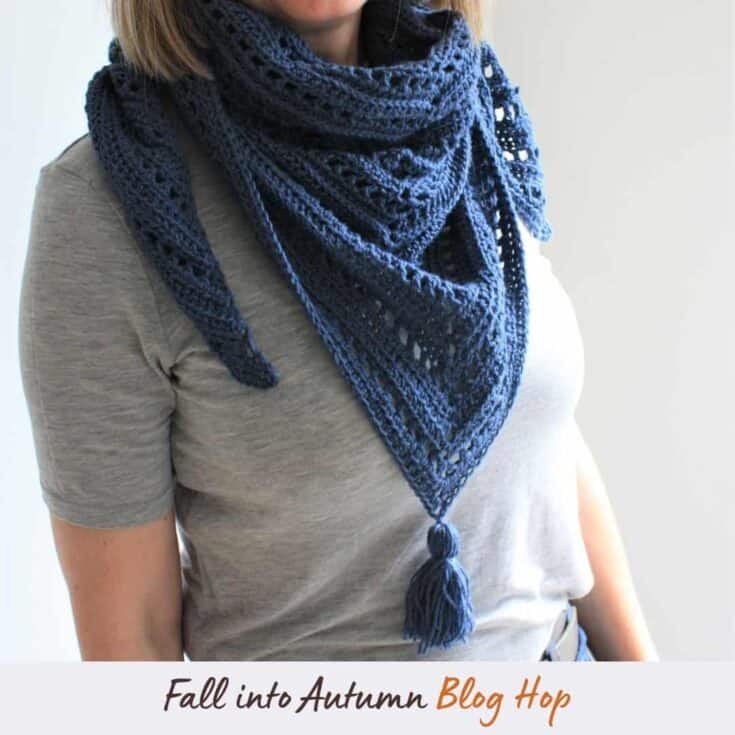 Image for Easy And Elegant Crochet Triangle Shawl