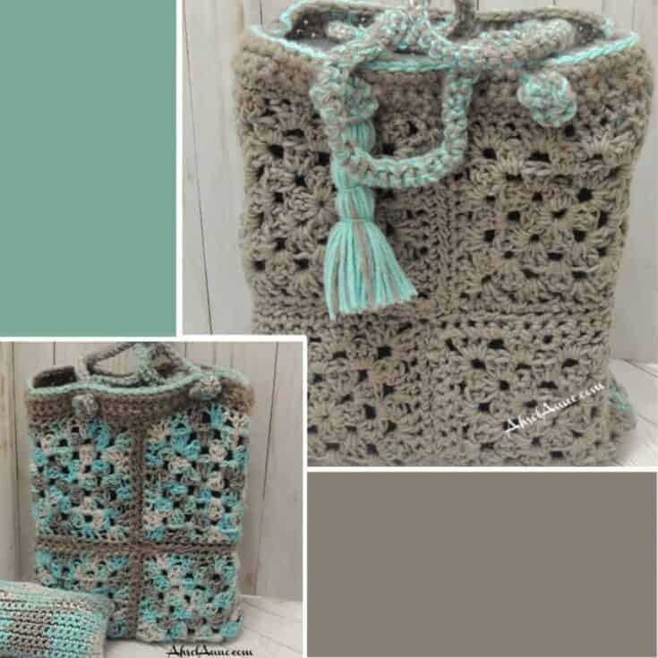 Image for Granny Square Tote