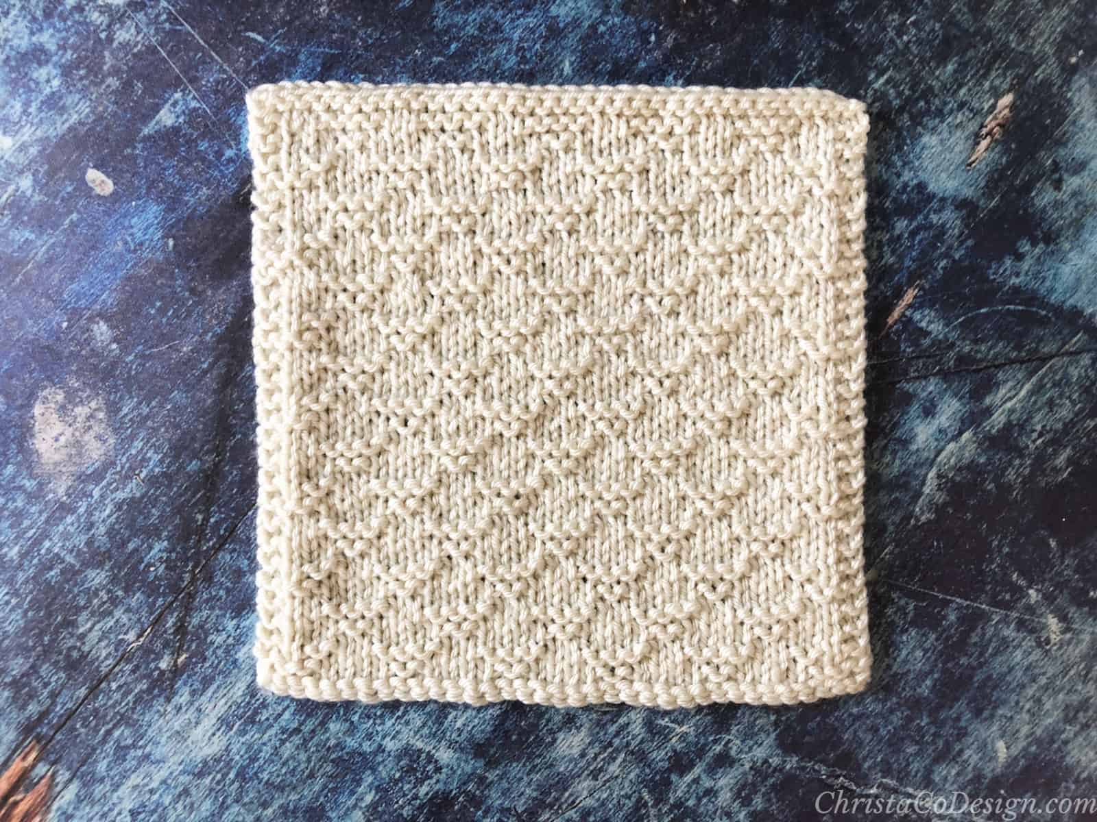 Blanket Square Knitting Pattern | Crema Square