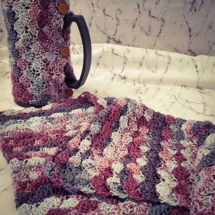 Image for Blessed - Rows And Roses Blessed free crochet pattern
