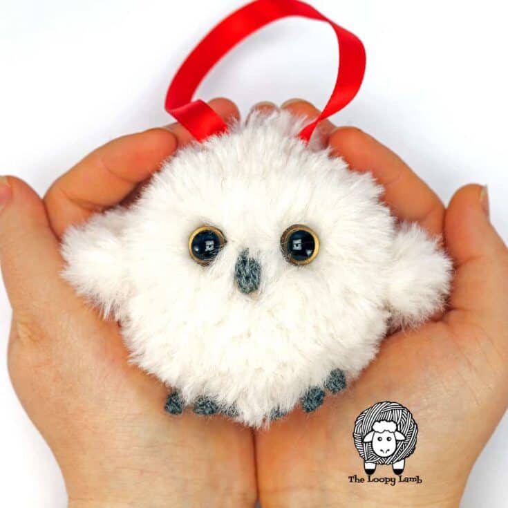Image for Crochet Owl Ornament Free Pattern