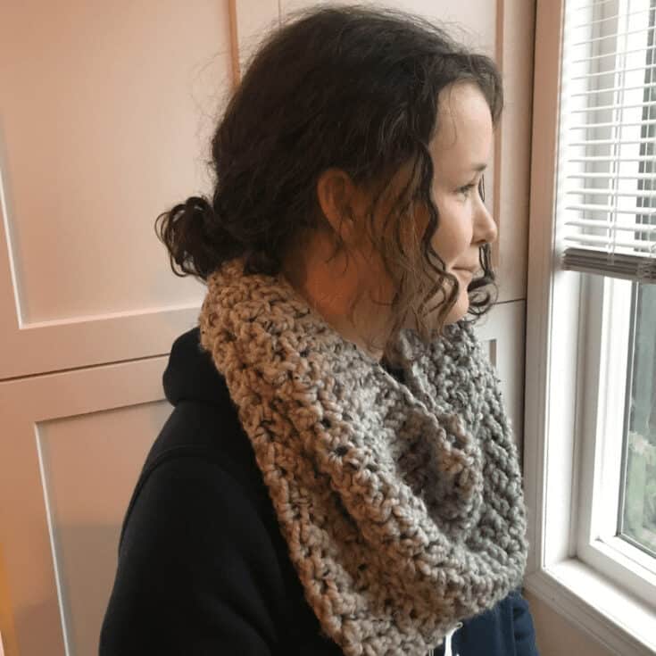 Image for The Cozy Cowl Free Crochet Pattern