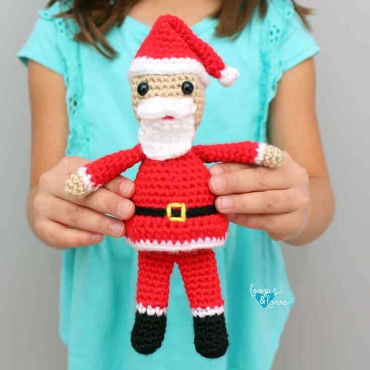 Image for Mini Santa Amigurumi – Free Crochet Pattern