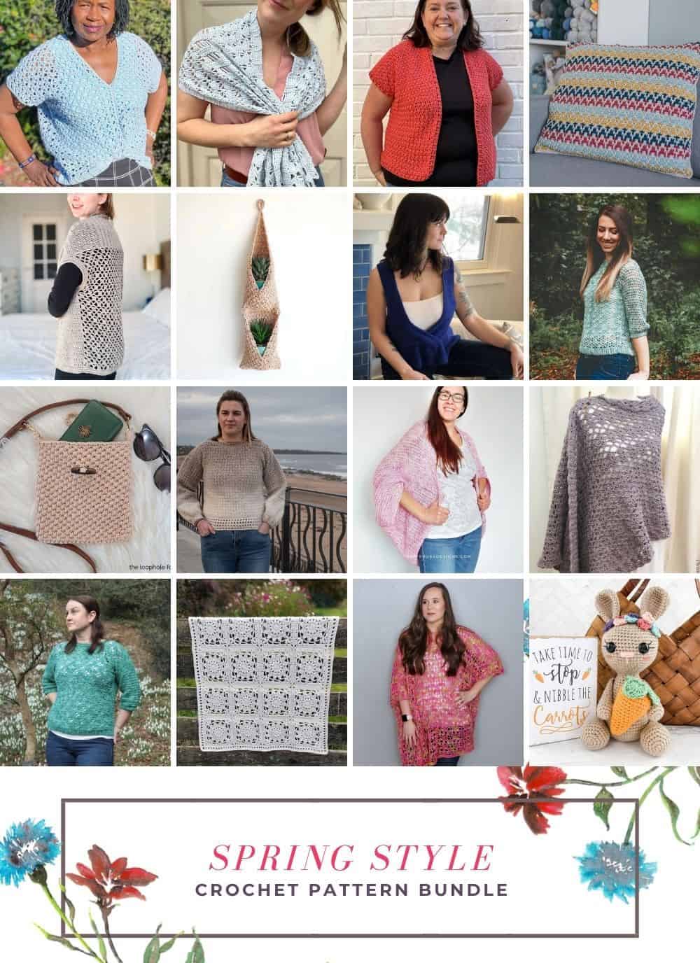 Collage of images for Spring Bundle.