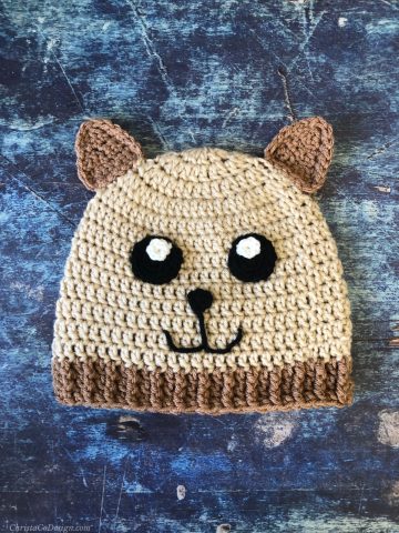 Free Flat Candy Cane Crochet Pattern ChristaCoDesign