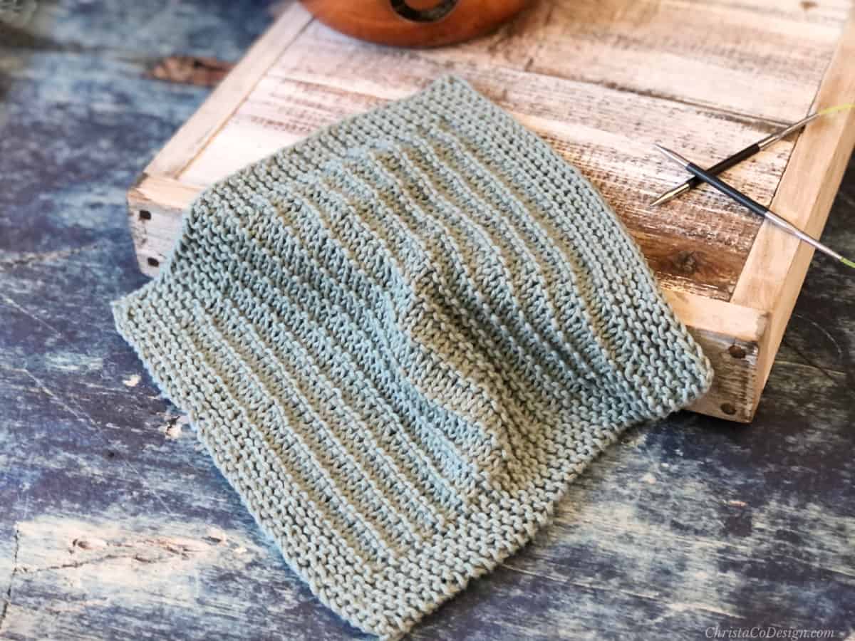 Easy Dishcloth Free Knitting Pattern