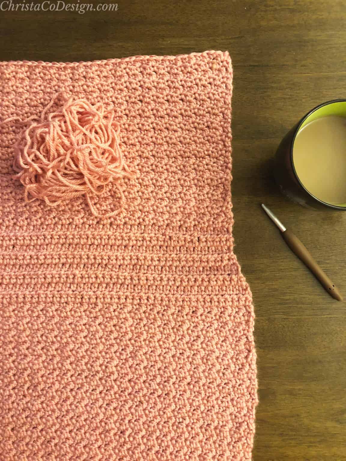 Help! How to Fix a Crochet Blanket with Uneven Edges ChristaCoDesign