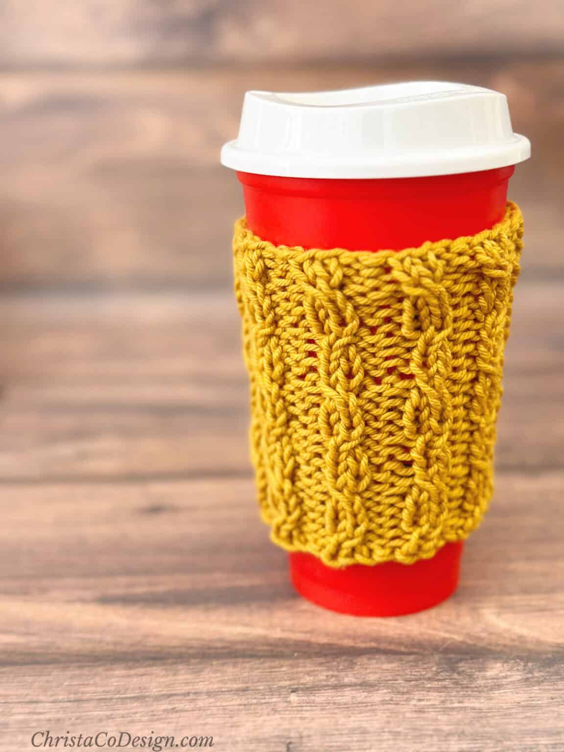 Simple Snood Free Knitting Pattern ChristaCoDesign