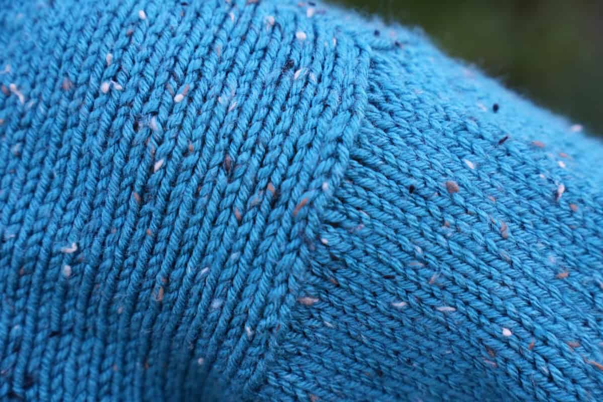 Shoulder join seam.